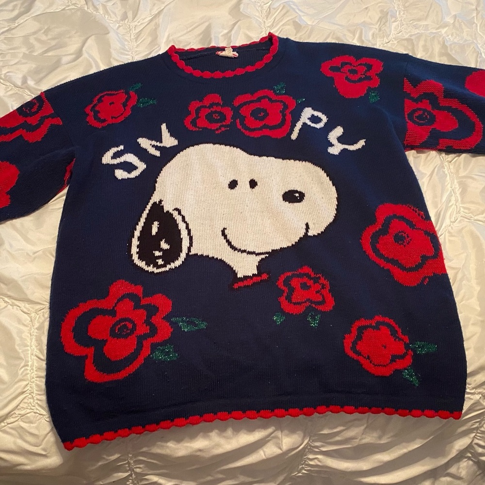 VINTAGE Snoopy and Friends Sweater